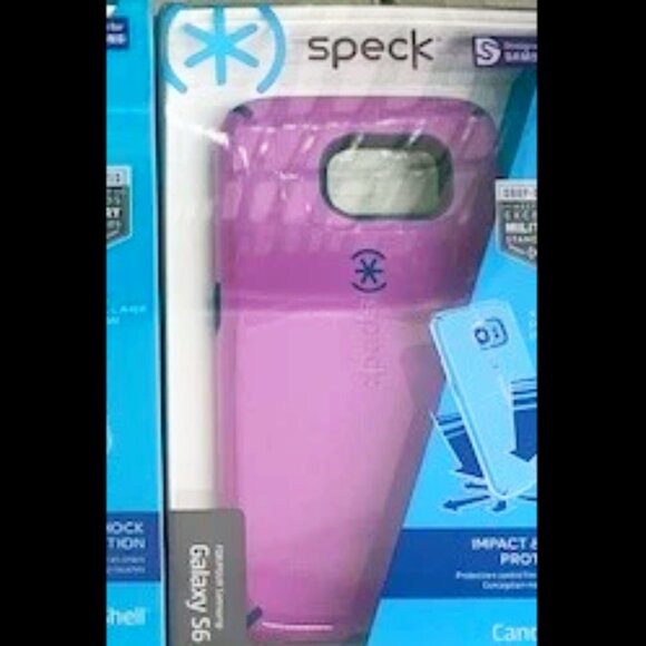 NEW SPECK CANDY SHELL CASE FOR SAMSUNG GALAXY S6 - GLOSSY ORCHID AMETHYST LILAC - Picture 1 of 3